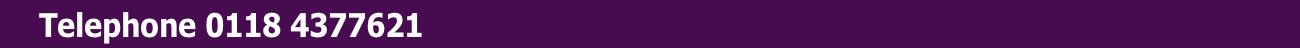 Telephone 0118 4377621